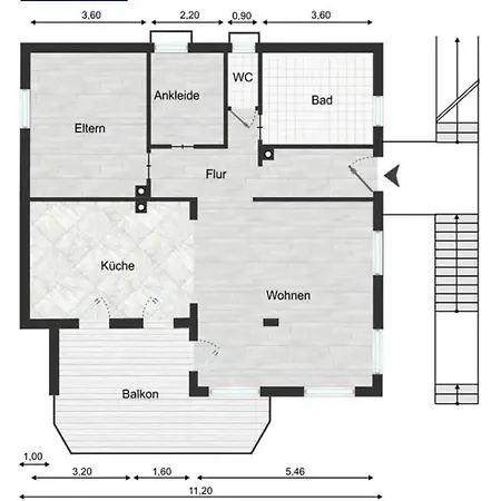 Διαμέρισμα Luxuswohnung In Lage Mit Parkblick